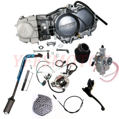 #ad Lifan 125cc Kick Start Engine Motor Wiring Carby Ignition Coil for Z50 CT70 CL70 $569.28