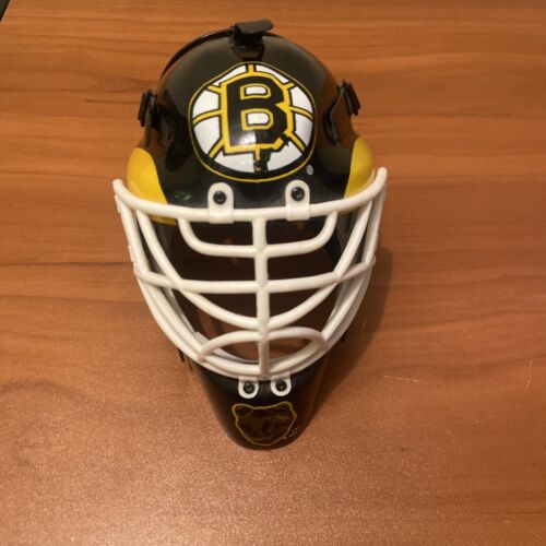 Riddell NHL Mini Replica Goalie Mask Hockey Helmet Boston Bruins