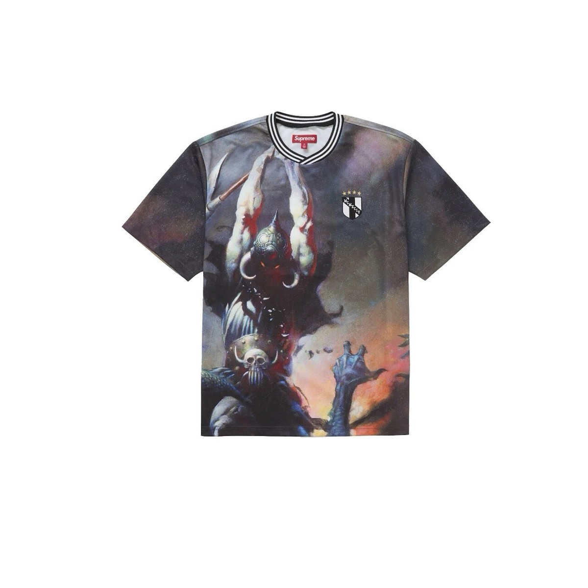 Supreme Frazetta Soccer Jersey Death Dealer Size: L | eBay Supreme Frazetta Soccer Jersey Death Dealer Size: L | eBay