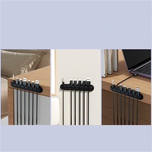 Cable Tidy Clips Organiser Holder| Self Adhesive Wire Lead Management Organizer - 第 16/22 張圖片