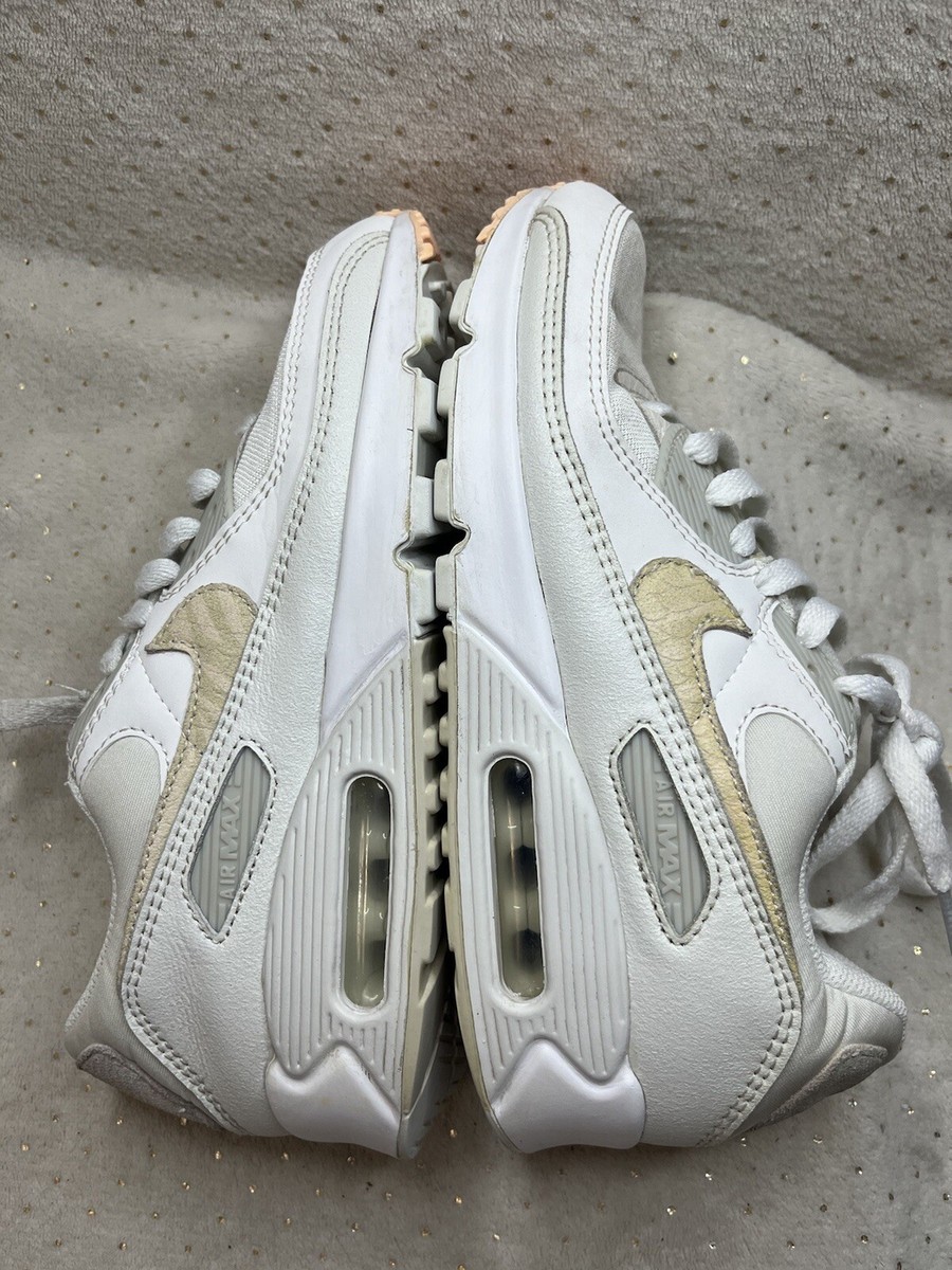 Nike Air Max 90 SE White Safari CV8824-100 Women's Size 7.5