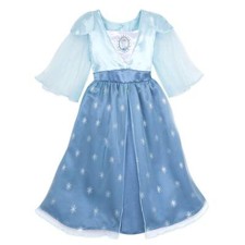 NEW Disney Store Frozen 2 ELSA Deluxe Nightgown Costume 5/6