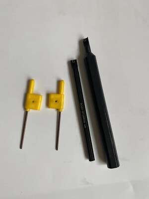 Small bore thread turning Kit S06H-STUBR06 + SNR0005K06-12 7mm inner diameter