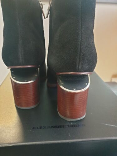 ALEXANDER WANG Gabi Suede Leather Boots sz 38 w Box, Dustbag - Picture 2 of 3
