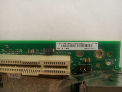 - IBM 43W8671 X3850 M2 SERVER I/O BORAD SHUTTLE ASSEMBLY MOTHERBOARD @@@ - Picture 2 of 5