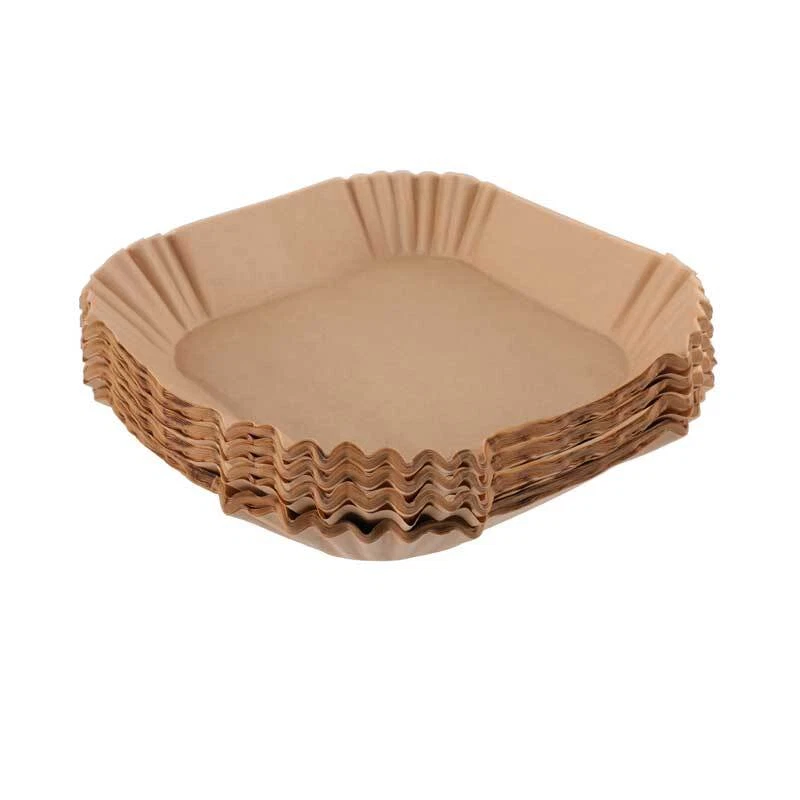 Air Fryer Liners 100/200pcs Disposable Parchment Paper Liner Non Stick Food US Air Fryer Liners 100/200pcs Disposable Parchment Paper Liner Non Stick Food US