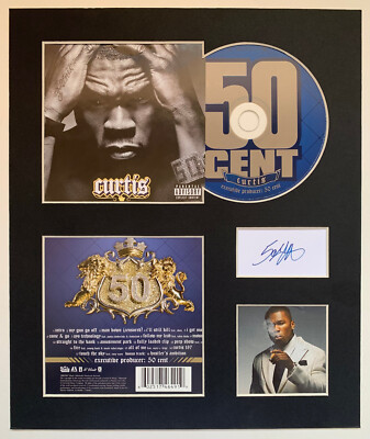 50 CENT - Signed Autographed - CURTIS - Album Display