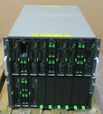 Fujitsu Primergy BX900 S1 Blade Chassis +6x BX924 S3 +4x BX940 S1 +2x BX924 S2