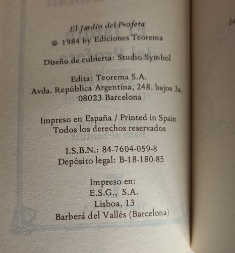JESÚS ... HOMBRE / EL JARDÍN... PROFETA y EL VAGABUNDO Khalil Gibran MINI LIBROS - Picture 12 of 24