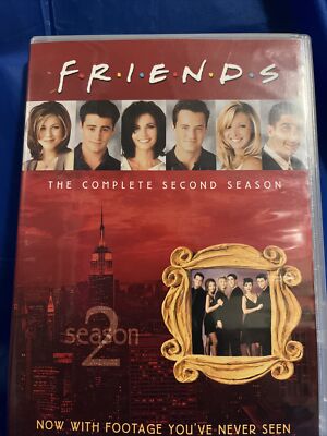 Friends Season 2 The Complete Second Season DVD 2002 4-Disc Boxed Set ...