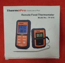 Therm Pro Remote Food Thermometer Model TP-07S Cook Like a PRO!