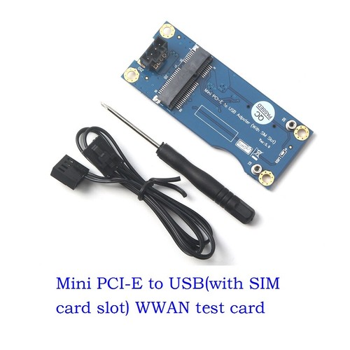 Mini PCI-E to USB Adapter With SIM card Slot for 3G 4G WWAN/LTE Module - Picture 15 of 19