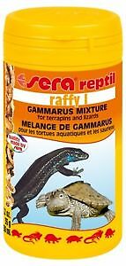 Sera raffy I 250ml Wasserschildkröten Gammarus Krill Shrimps kleinen Fischen