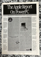 1993 Apple Macintosh Report on PowerPC Ad