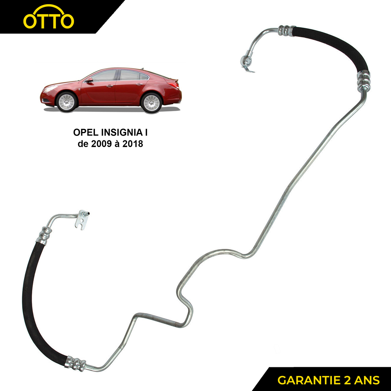 Tuyau de direction de qualité supérieure en acier pour Opel Insignia A 2.0CDTI
