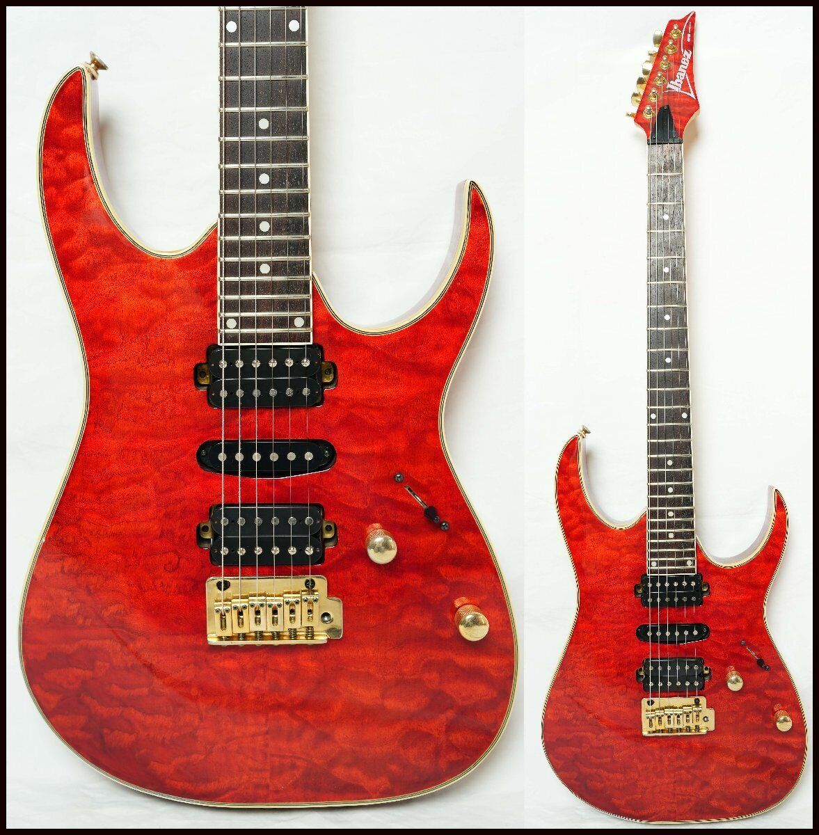 IBANEZ RG198QM Trans Red / Electric Guitar | eBay IBANEZ RG198QM Trans Red / Electric Guitar | eBay