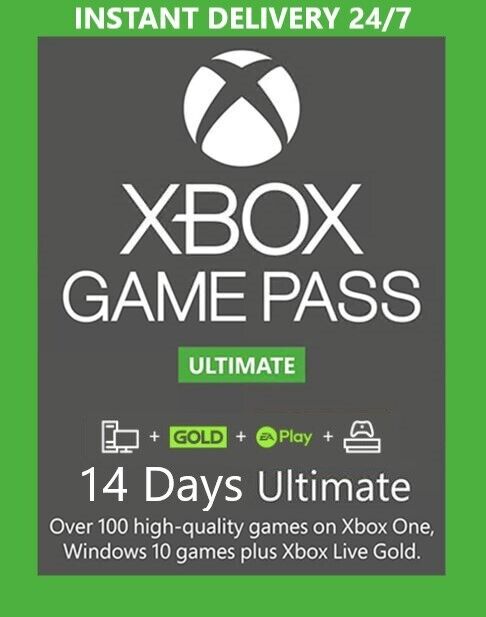 Xbox Game Pass Ultimate Live gold + Game pass 14 Days INSTANT Delivery 24/7