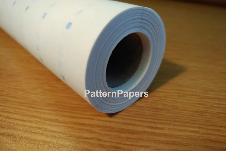 Pattern Template Card (6m) & Pattern Paper Spot Dot Cross (10m) ** ON A ROLL** - Image 3 of 3