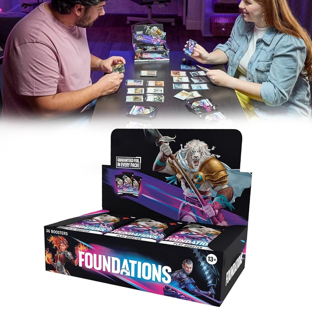 Magic: The Gathering Play Booster Box Foundations FDN MTG Factory Sealed And Pen