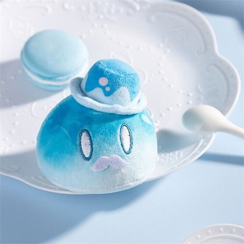 Official Genshin Impact Dessert Party Slime Plush Doll Stuffed Toy Keychains - Picture 4 of 13