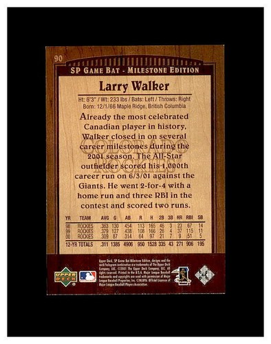 LARRY WALKER YOU PICK SEE SCANS OF EVERY CARD RC, INSERTS HIGH GRADE CARDS - Picture 409 of 463