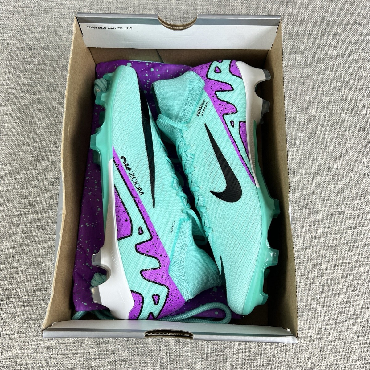 Mens Sz 12 - Nike Zoom Mercurial Superfly 9 Elite FG Hyper