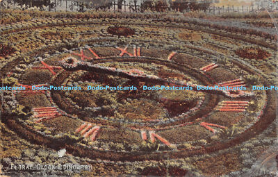 R177394 Floral Clock. Edinburgh