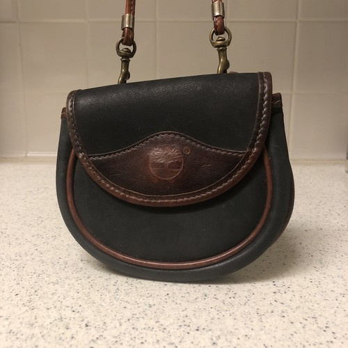 Vintage Timberland Black Brown Genuine 