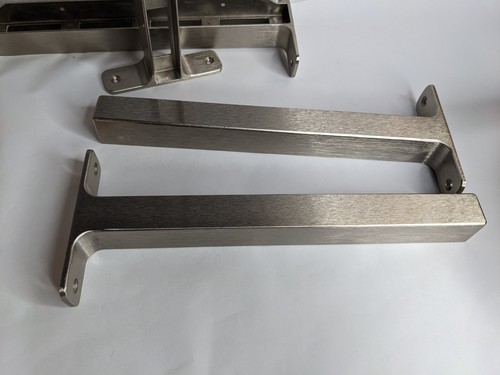 4x IKEA GRANHULT 22749 Shelf Brackets - 2x End Pieces & 2x Connector Pieces - 第 2/7 張圖片