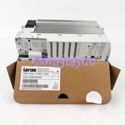 one  Lenze 8200 vector frequency inverter 2.2 Kw E82EV222K4C