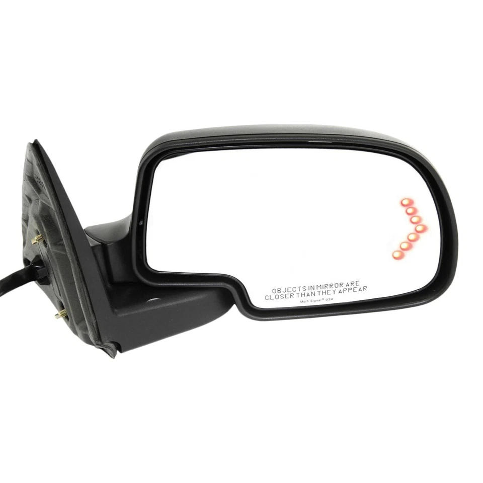 Power Mirror, Set of 2, Heated, Manual Fold for 1999-2006 Chevy Silverado 1500 — 第 4/4 张图片