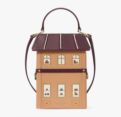 NWT! NEW KATE SPADE TOY STORE SHOP CROSSBODY GINGERBREAD HOUSE NOVELTY BAG PURSE - Picture 21 of 21