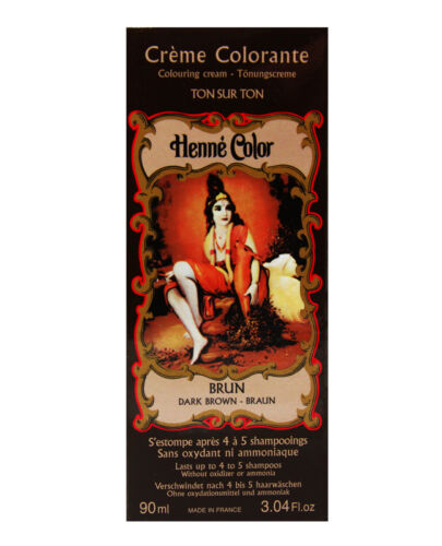 HENNA HAIR CREAM DYE Natural Hair Color AMMONIA FREE 90ml 3.04Fl.oz UK - Picture 7 of 12