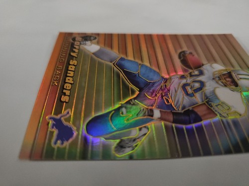 Tarjeta Barry Sanders 1999 Bowman’s Best Refractor #50 148/400 Salón de la fama Detroit Lions - Imagen 6 de 14