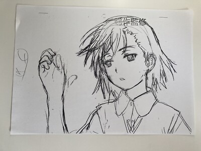 A Certain Magical Index Produktionsmaterial - Chief Animation Directors Genga