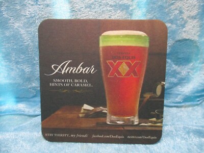 Dos Equis Ambar Beer Coaster