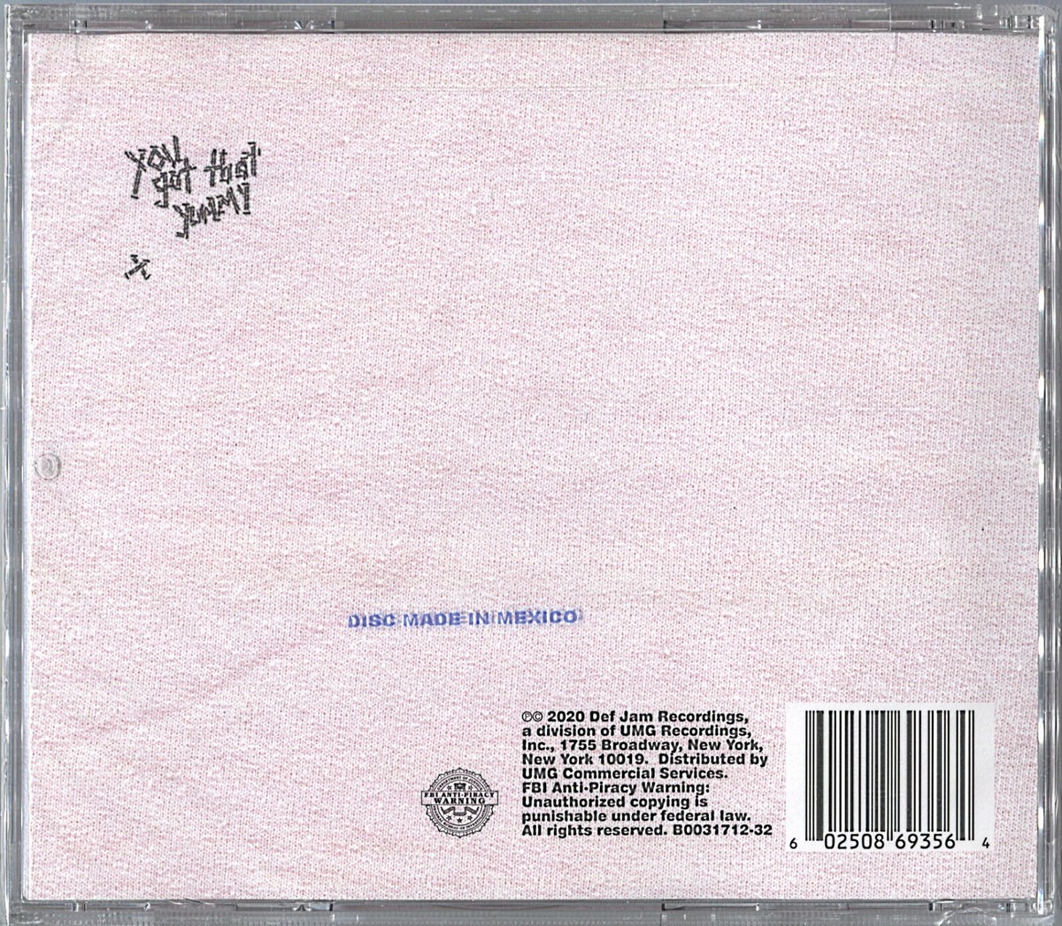 AUTOGRAPHED---- JUSTIN BIEBER Yummy (3:30) SIGNED CD #1 Single