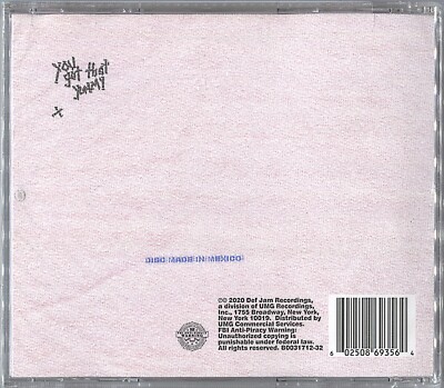 AUTOGRAPHED---- JUSTIN BIEBER Yummy (3:30) SIGNED CD #1 Single