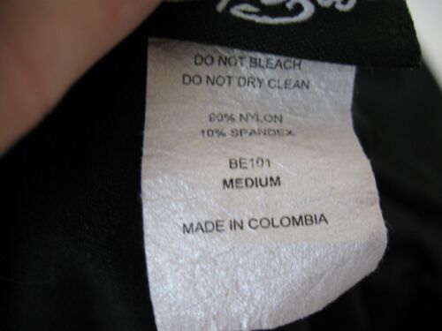 CAPEZIO Women's LEOTARD Black Medium Pre-Owned - NO STRAPS - Picture 3 of 4