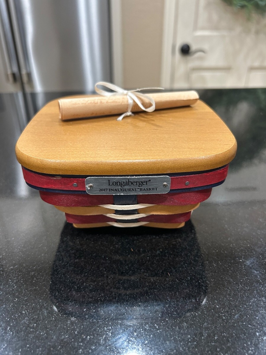 Longaberger 2017 Inaugural Basket - Trump | eBay