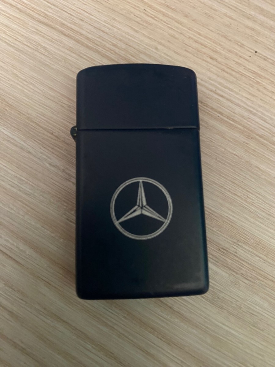 Rare Zippo Official Mercedes-Benz Collection Navy Zippo Lighter