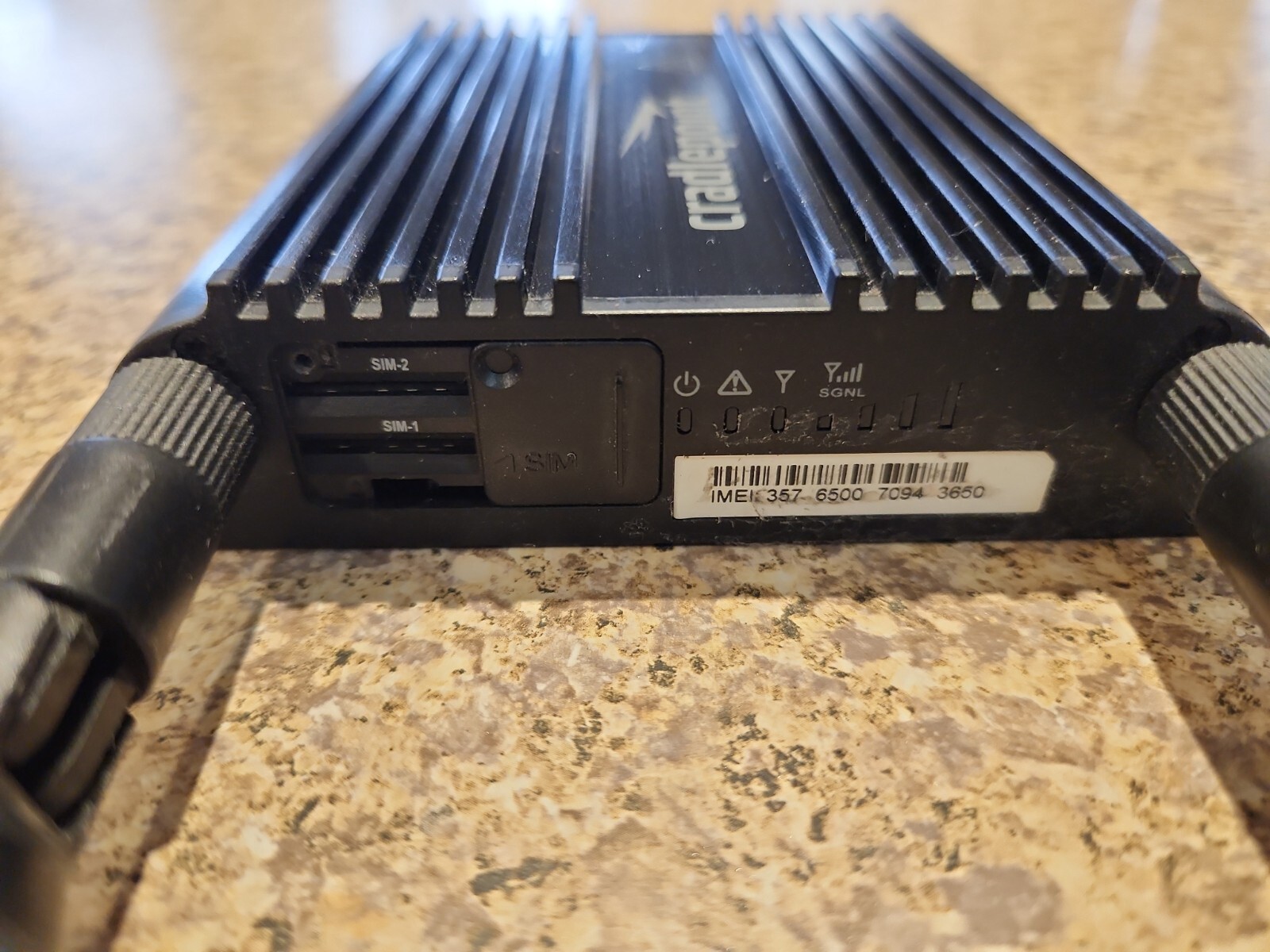 Cradlepoint LTE Router MultiCarrier Rugged IBR650BLP4 Verizon, ATT
