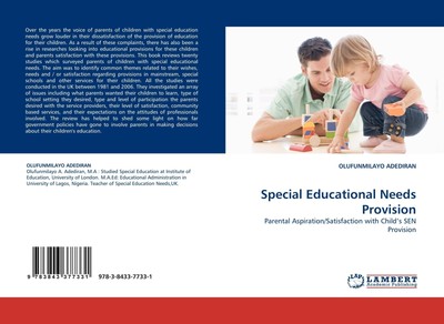 Special Educational Needs Provision | Olufunmilayo Adediran | Taschenbuch | 2011