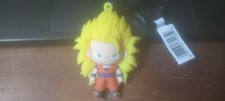 Dragonball Z Series 6 Figural Bag Clip 3 Inch SS3 Goku