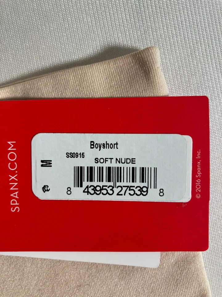 Spanx Boyshort формирования трусики женщин размер средний голая бежевый скульптурный Shapewear новый - Изображение 4 из 4