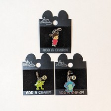 LOTE de 3 prendedores/dijes Disney "Monster's Inc Mike Sulley Boo" - Envío gratuito