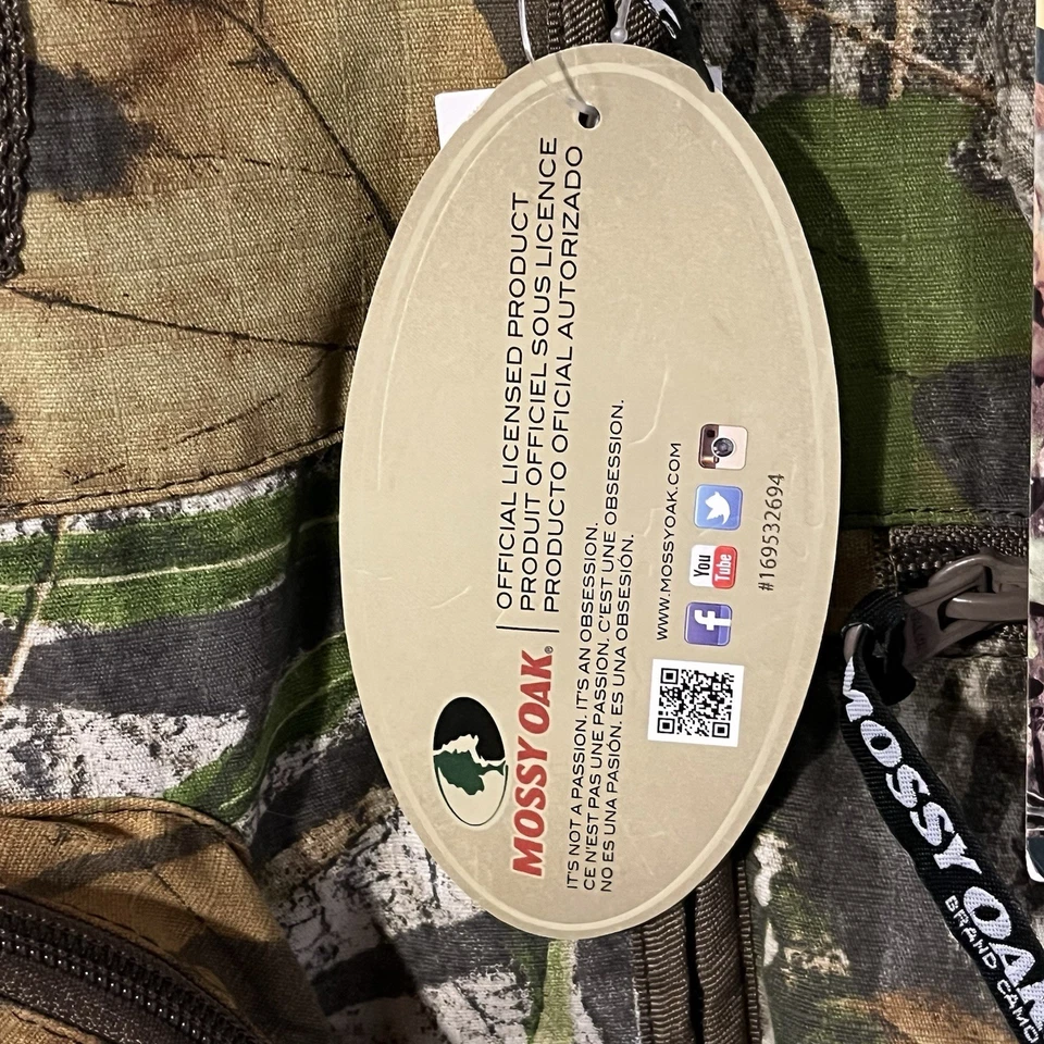 Mossy Oak Men’s Turkey Vest Camo Seat Cushion Pockets Size 46/48 NWT - Image 4 of 4