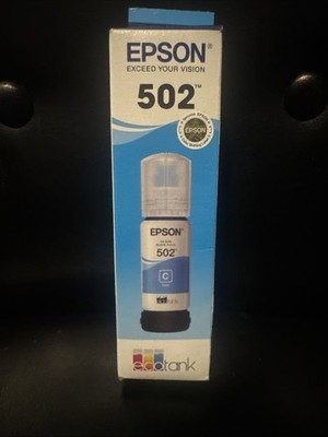 Epson 502 EcoTank Ink Ultra-High Capacity Bottle ET-2850 2980 2988 3850 3930