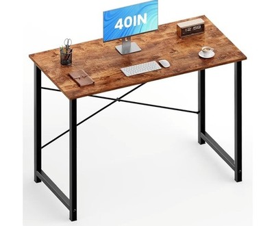 Coleshome 40 Inch Computer Desk, Modern Simple Style Desk for Home Office, Study