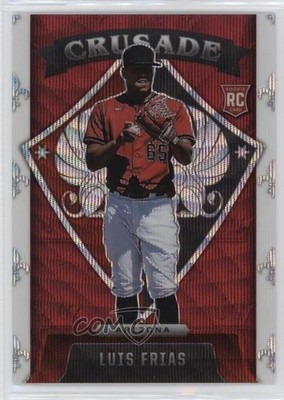 2022 Panini Chronicles Crusade Ruby Wave Prizm 2/199 Luis Frias Rookie RC 0st9